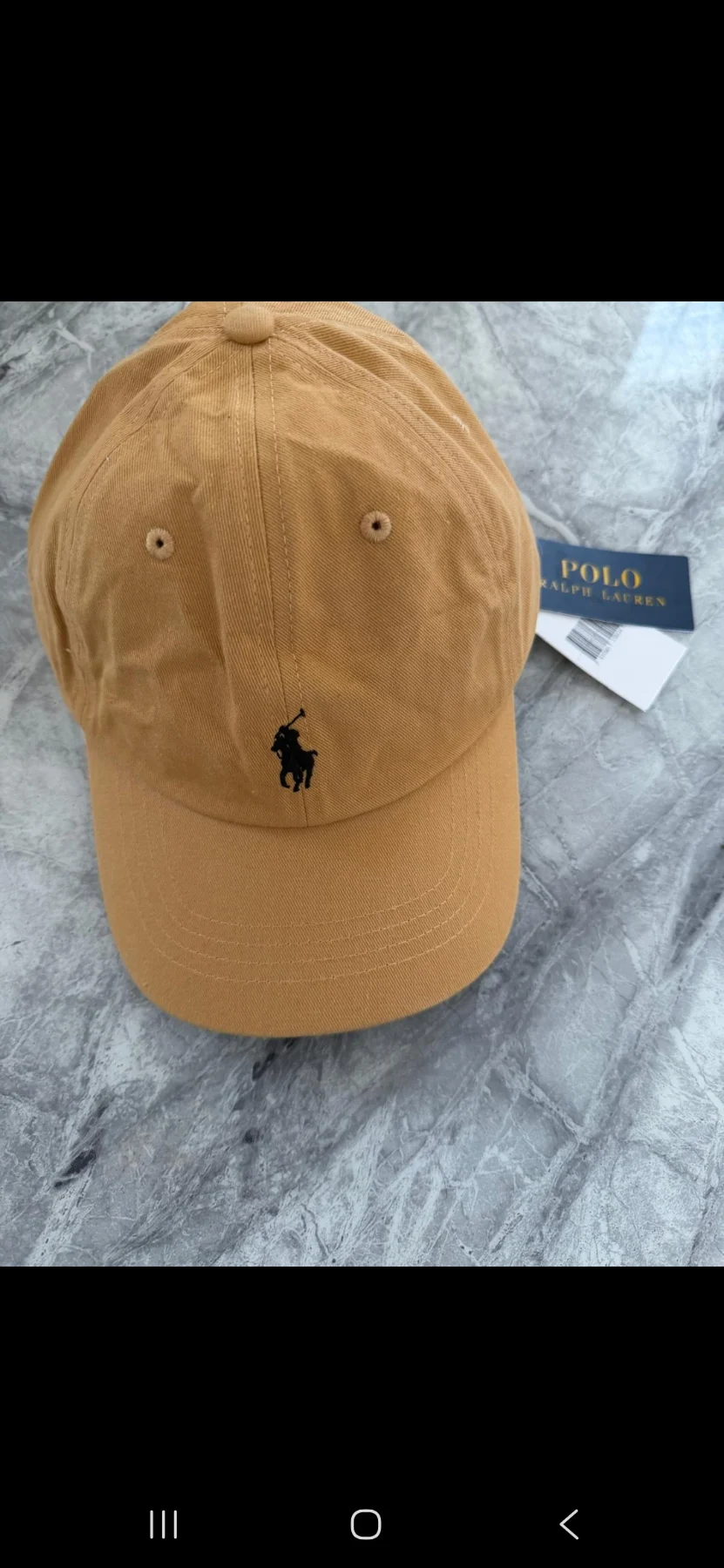 Ralph Lauren Baseball Cap Tan