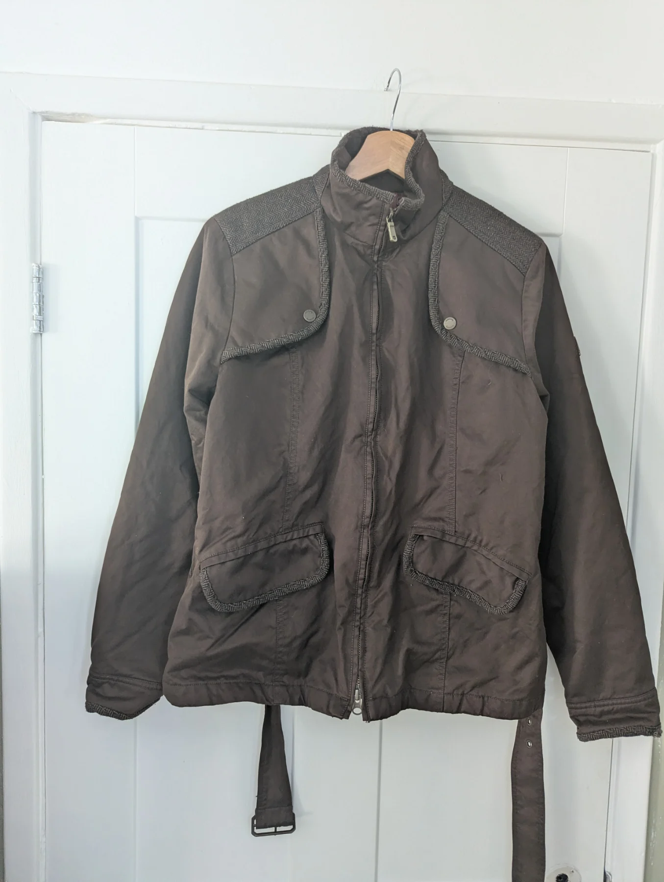 Dubarry Galway Ireland Primaloft Padded Country Jacket Brown UK 12