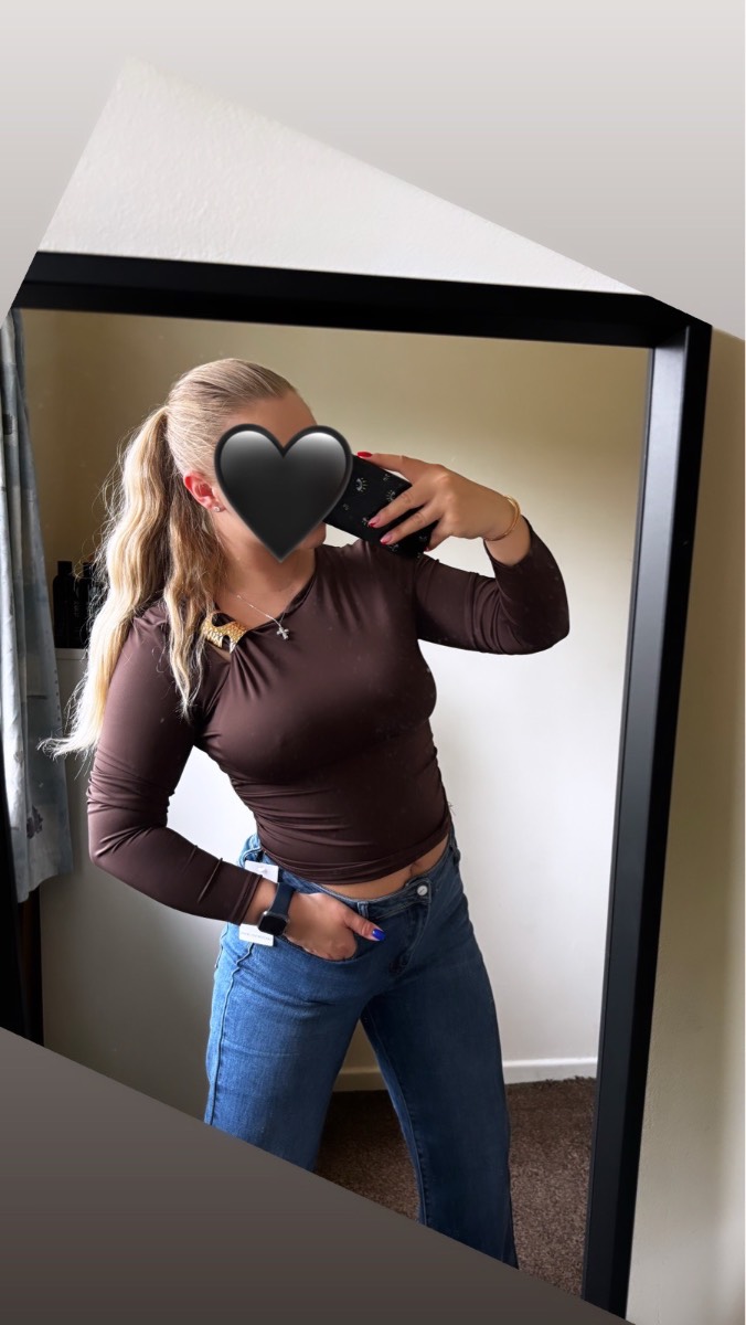 Brown new top