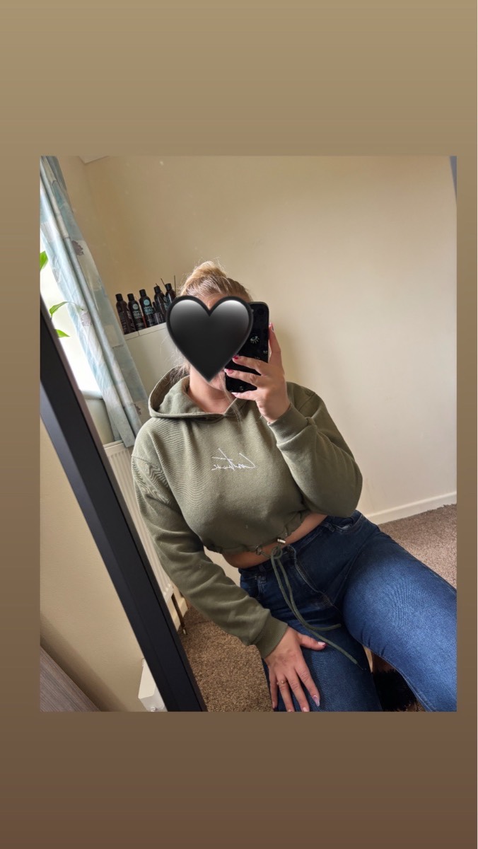Khaki hoodie