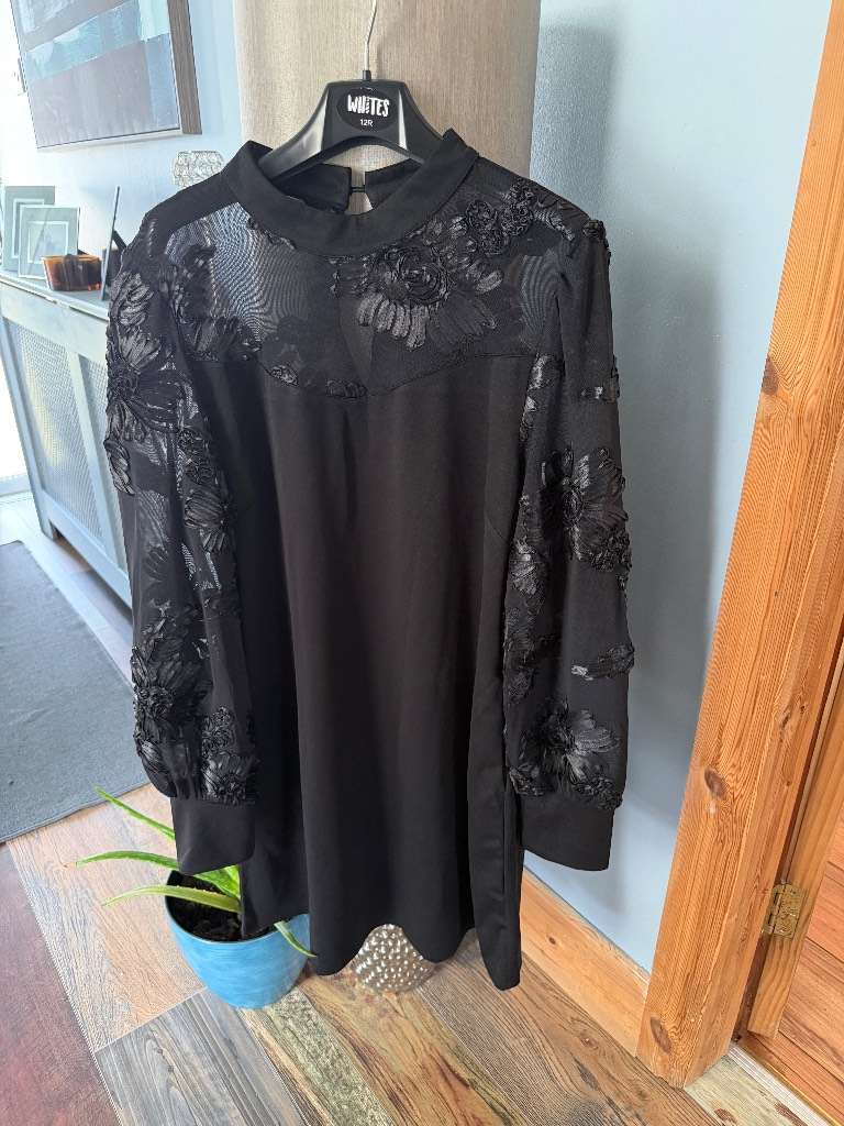 Ladies black dress size L