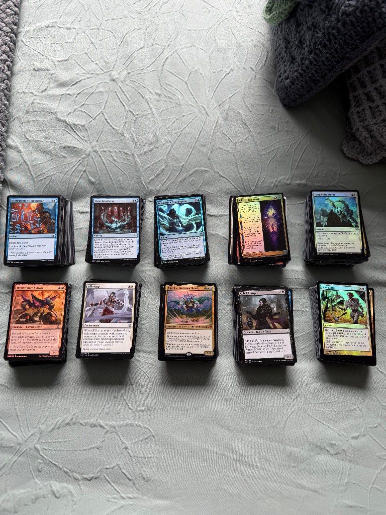 1000 various magic: the gathering playing cards