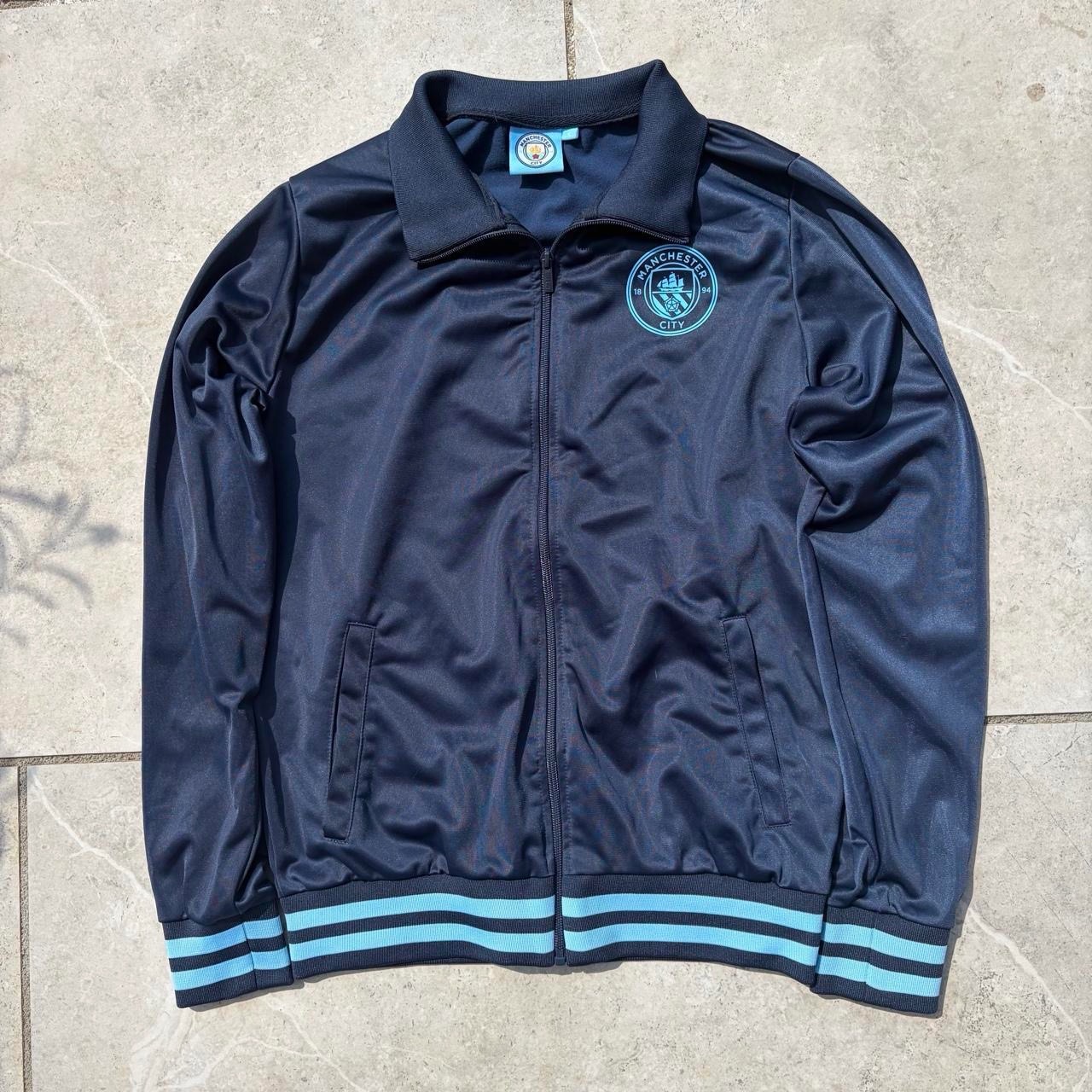 Man City track jacket vintage remake retro