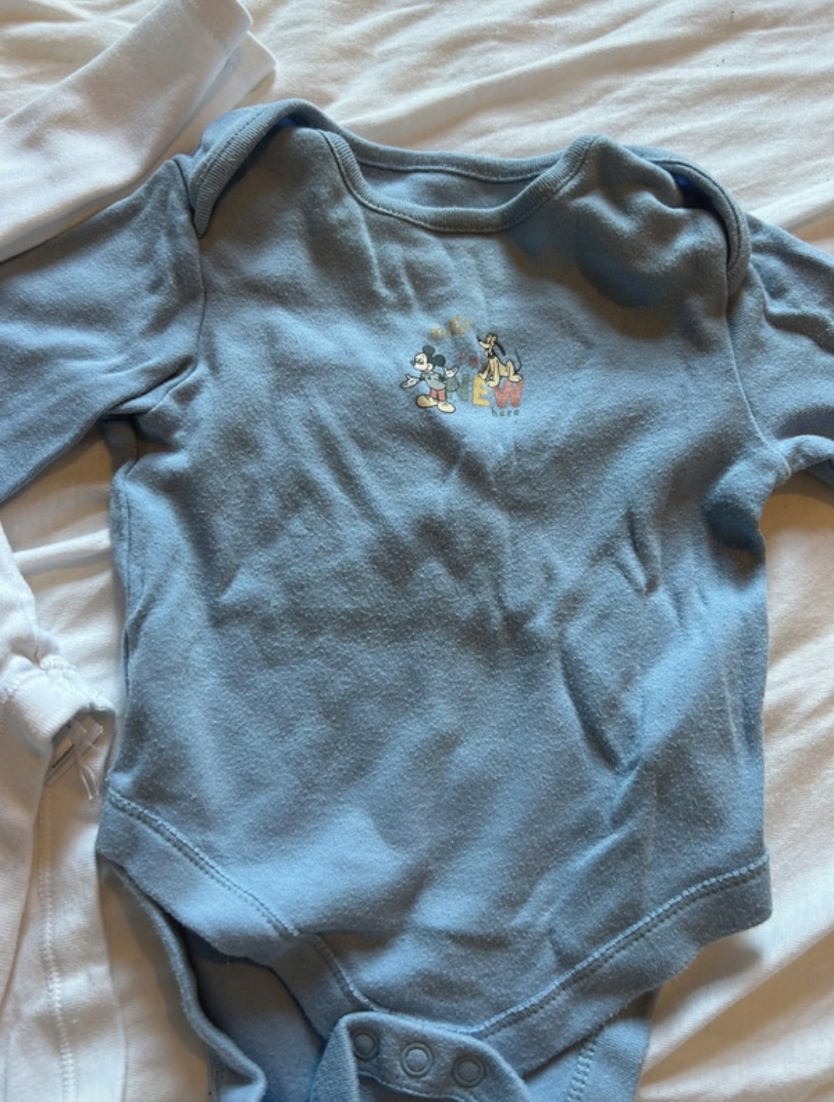 Primark Mickey Mouse Long Sleeved Bodysuits Suite