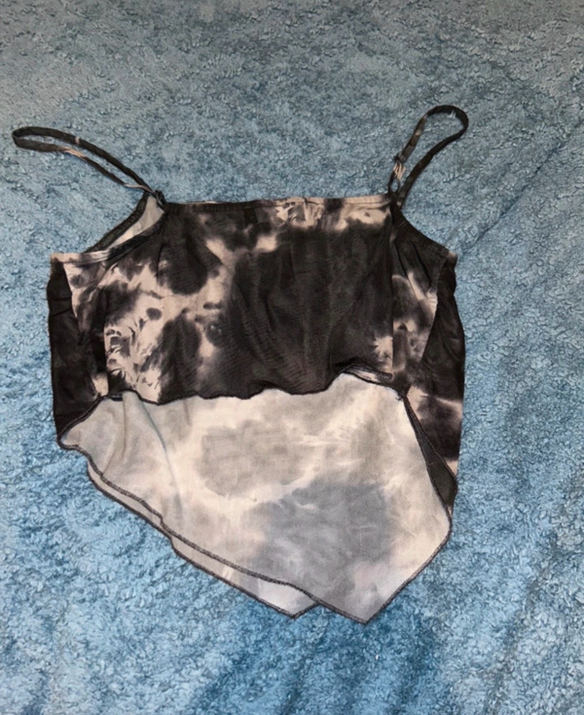 Primark women's crop top tie dye