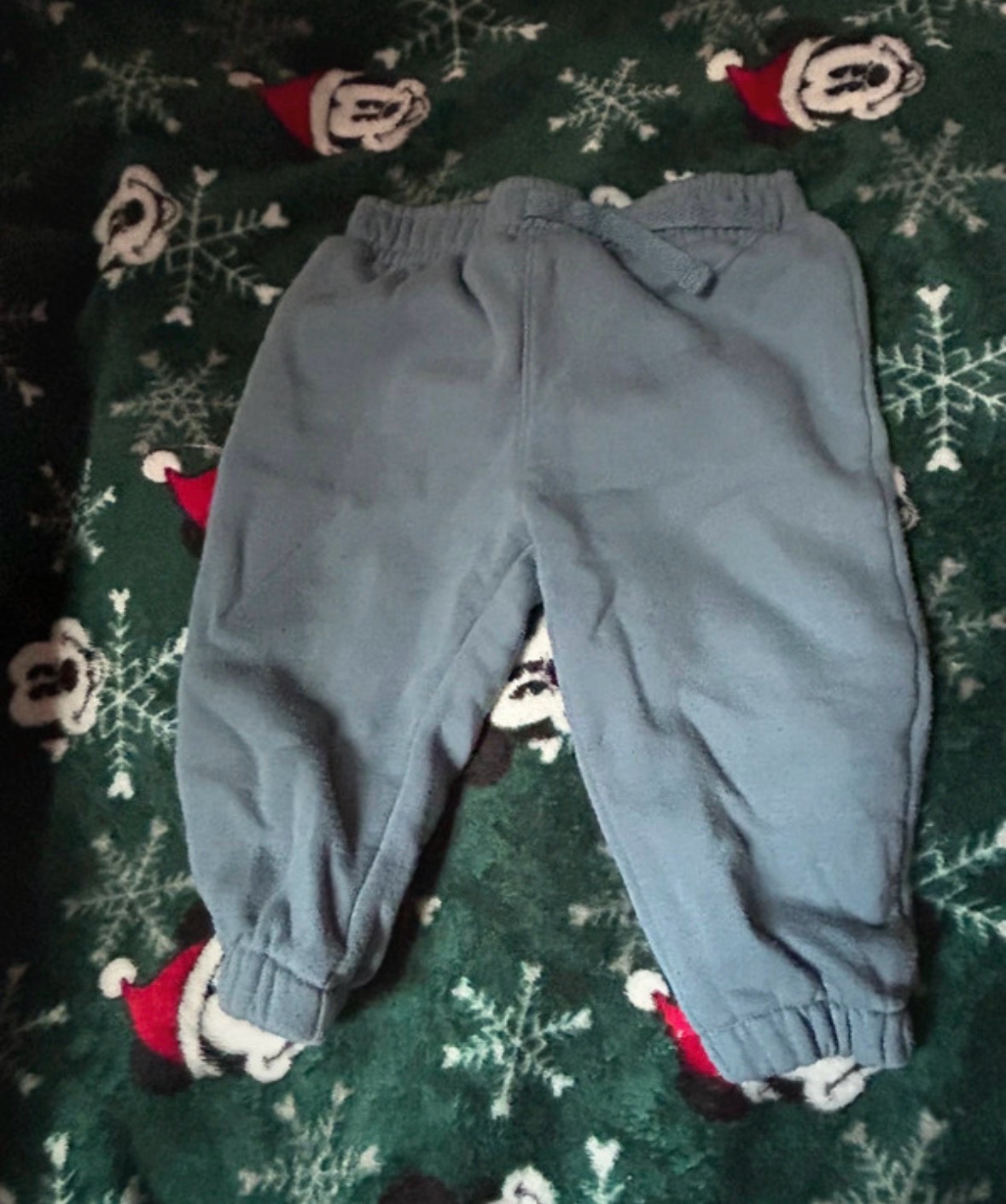 Primark blue joggers for boys size 6-9 months