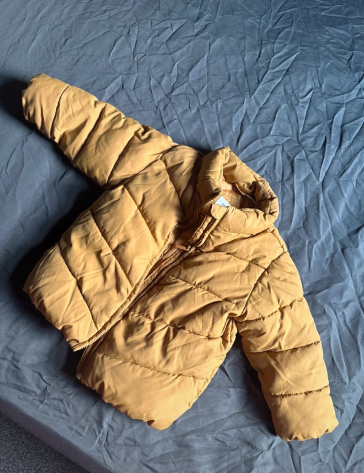 Lefties baby yellow coat size 12-18 months