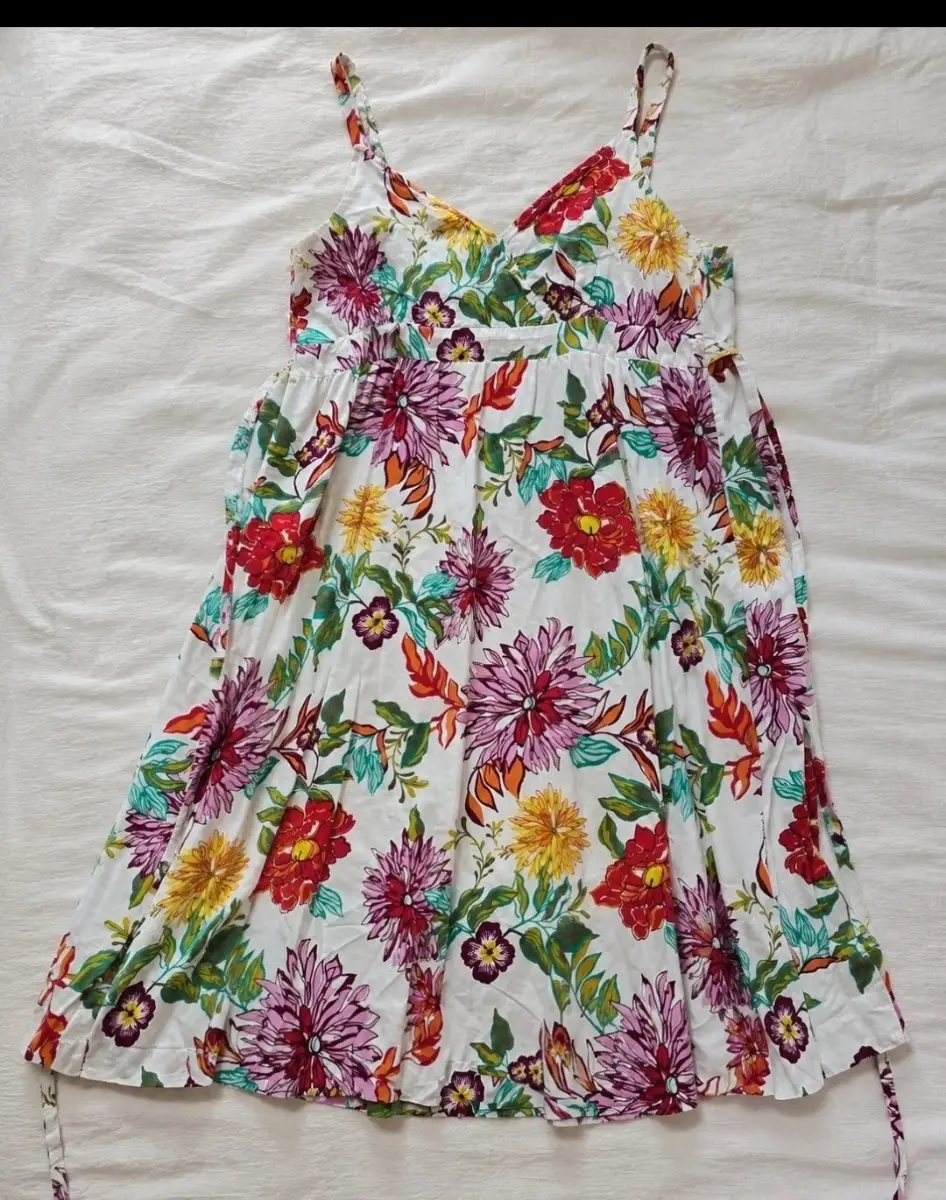 F&F Floral Cotton Summer Sundress Size 16