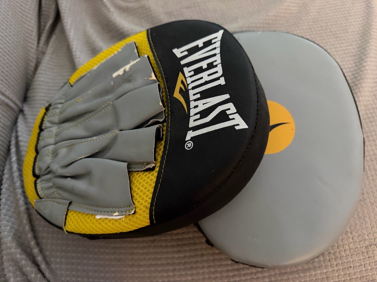 Everlast boxing pads