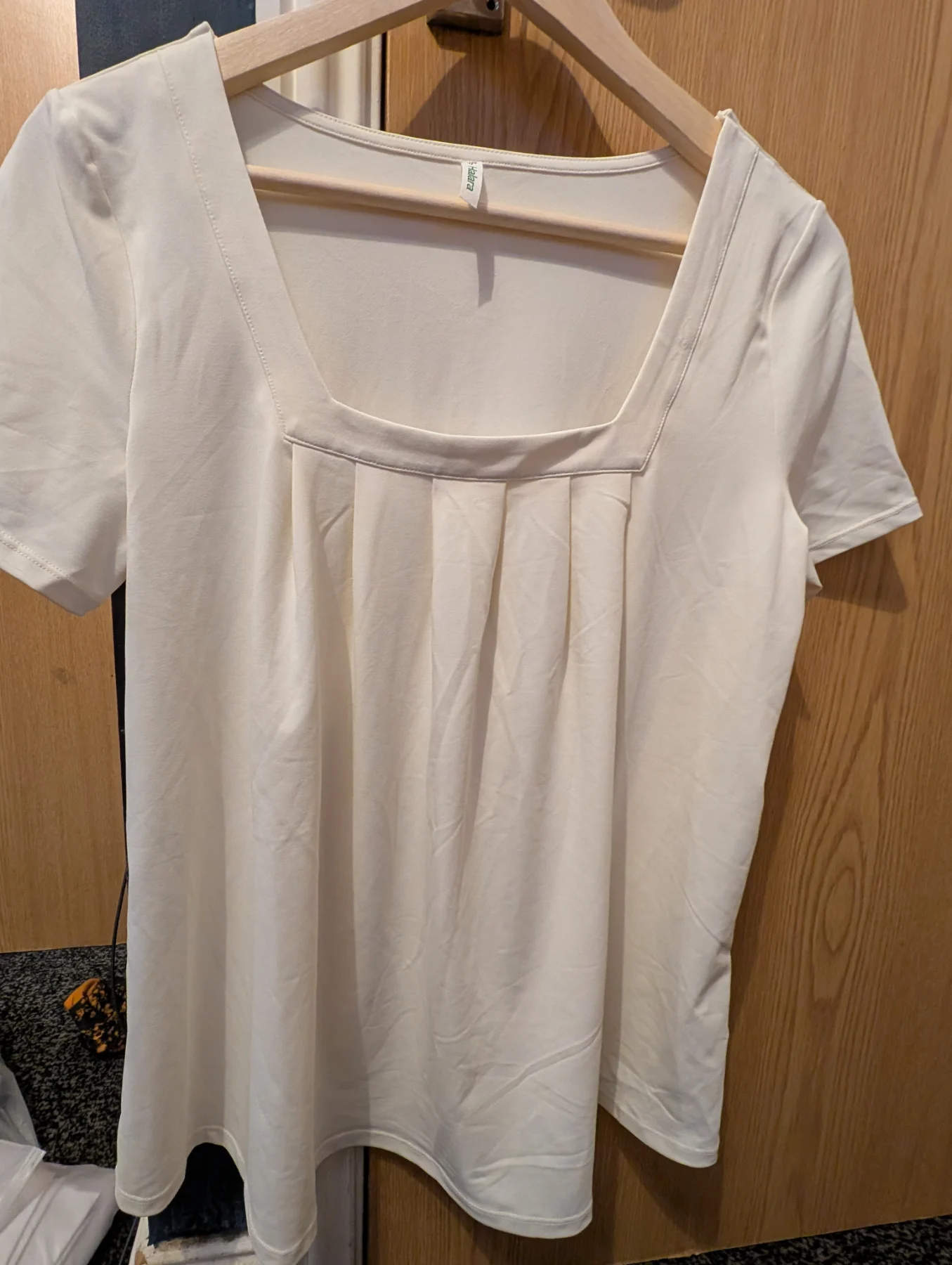 White Halara top