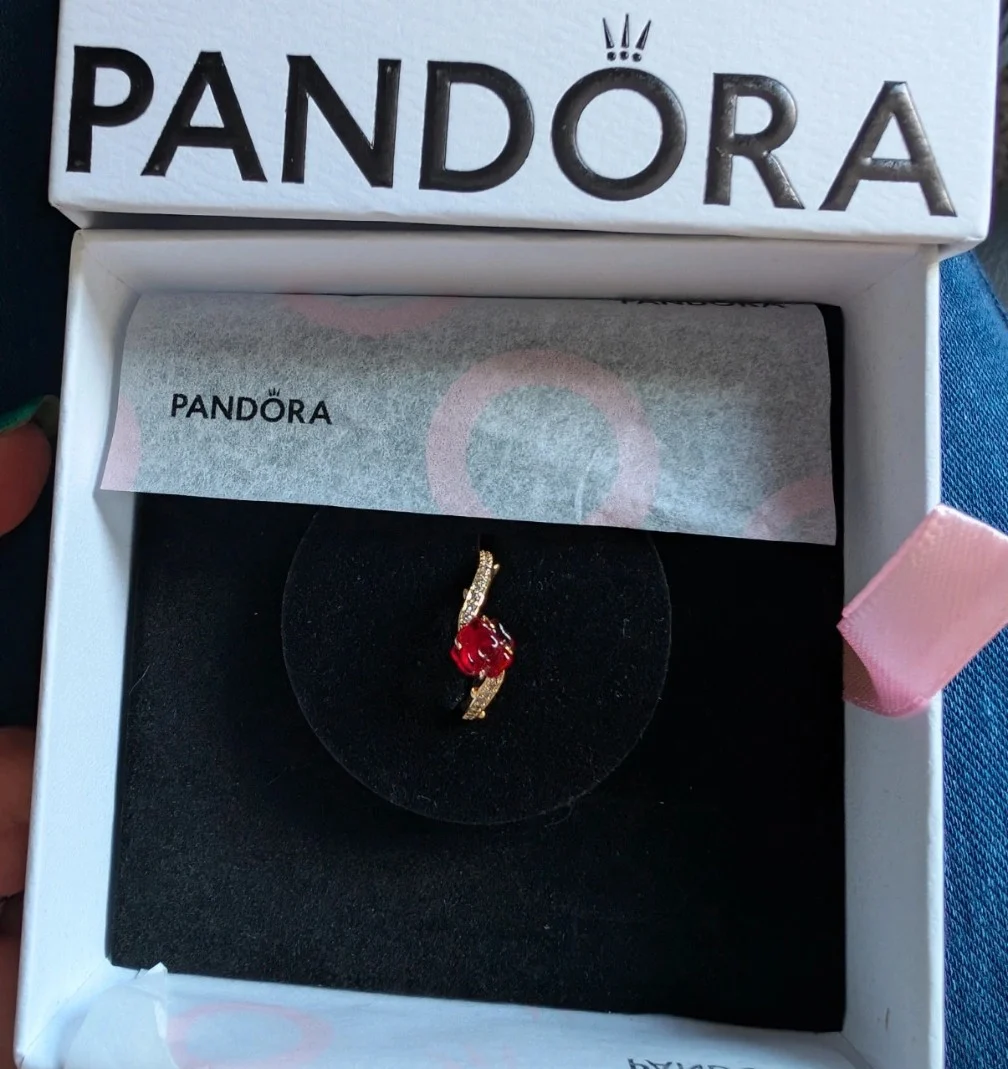 Pandora x beauty and the beast ring size 48