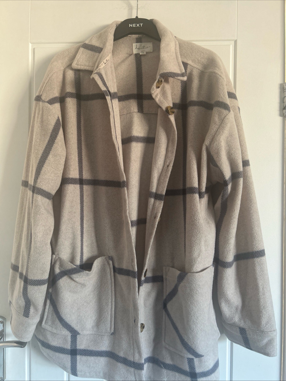 Womens next size 14 fleece shacket