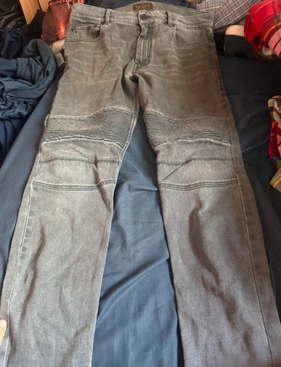 Belstaff eastham black mens w34 jeans