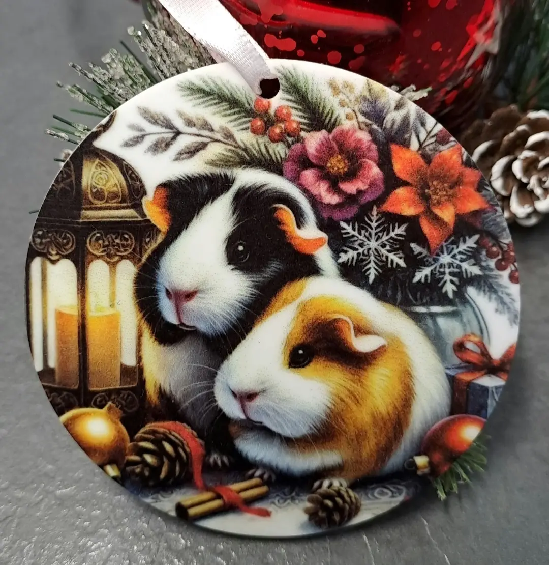 Guinea Pig Pet Hanging decoration christmas memorial