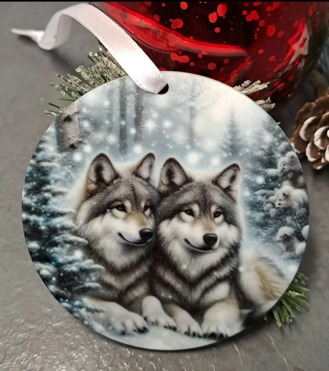 Wolf Hanging decoration christmas