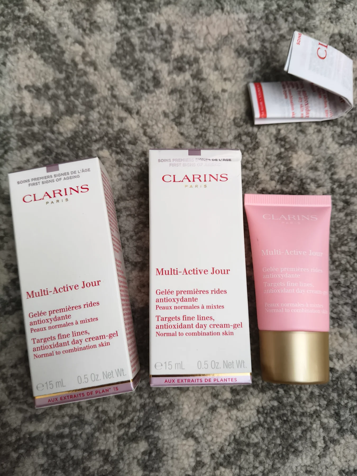 Clarins multi active jour day cream 15ml