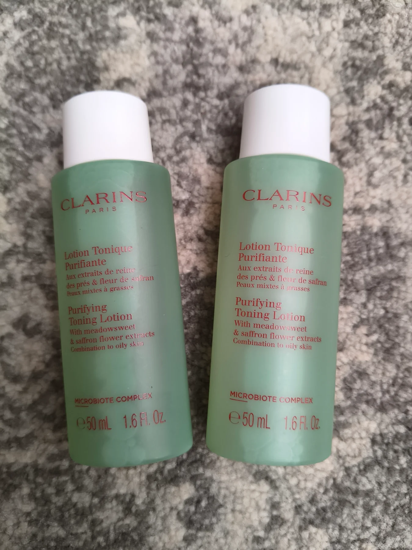 Clarins puryfing Toning Lotion 2x50 ml