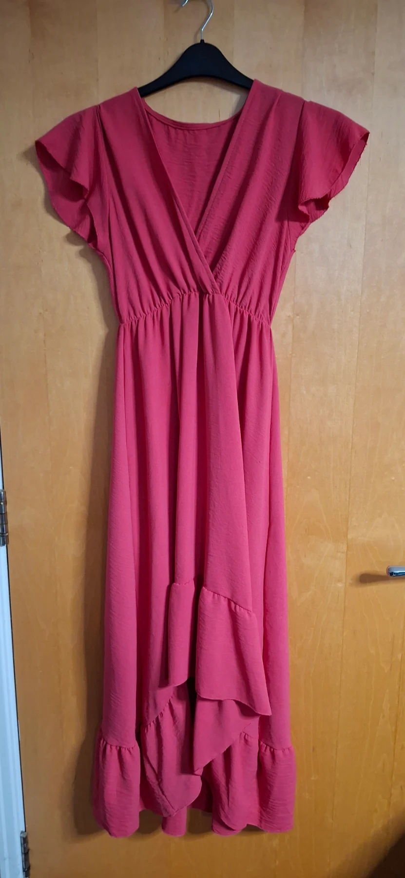 Women's Moda Pink Maxi Dress - Size 8