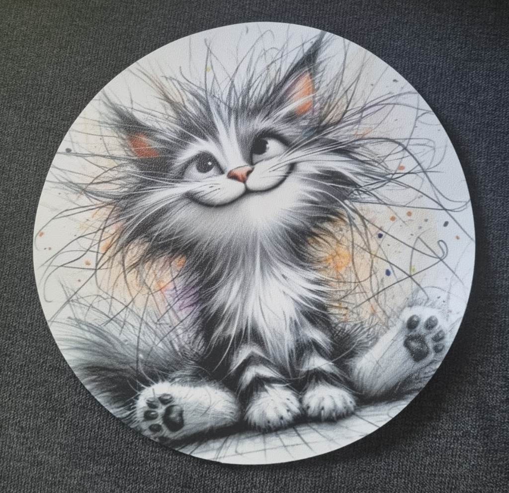 Tabby Cat Mouse Mat / Pad