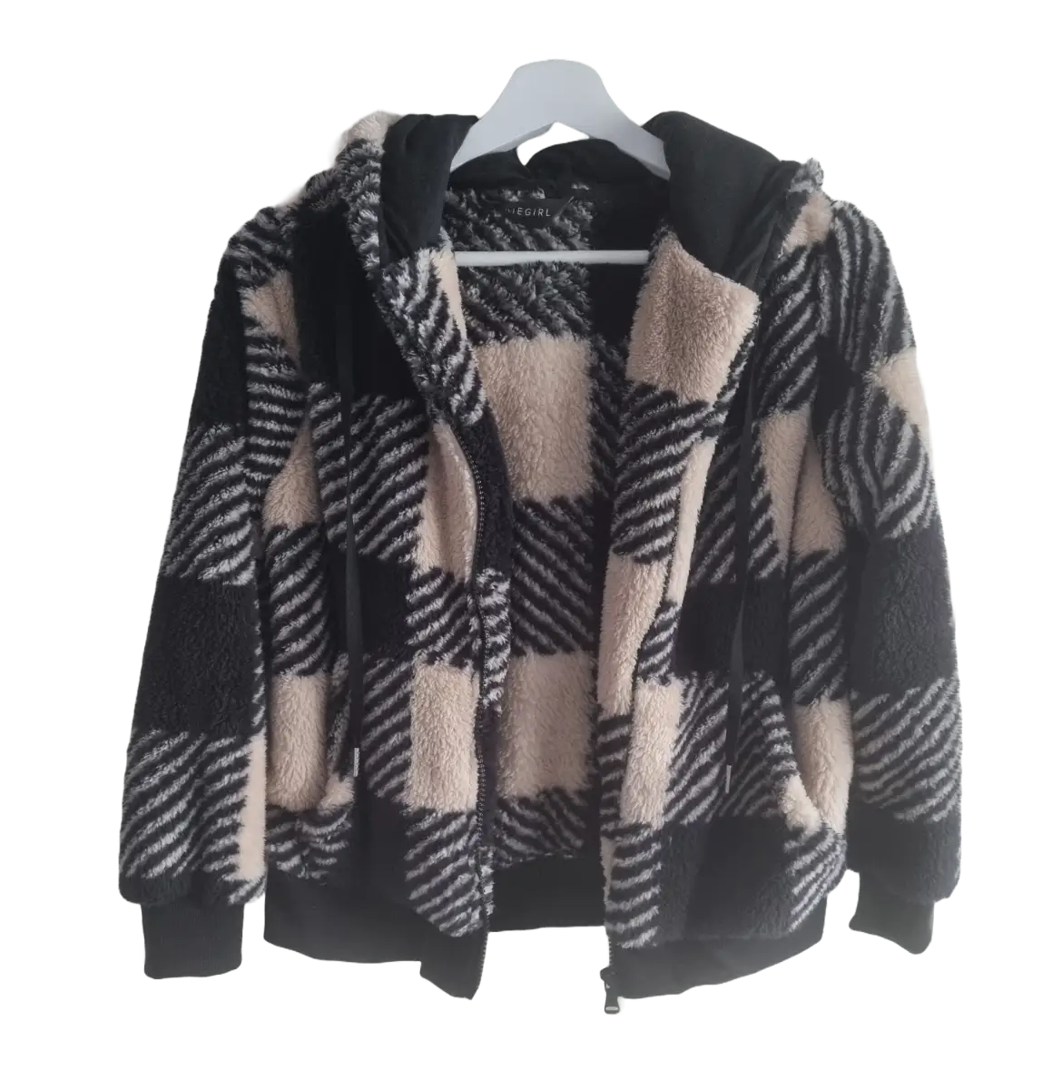 PIXIE GIRL Hooded Fleece Jacket Size 8