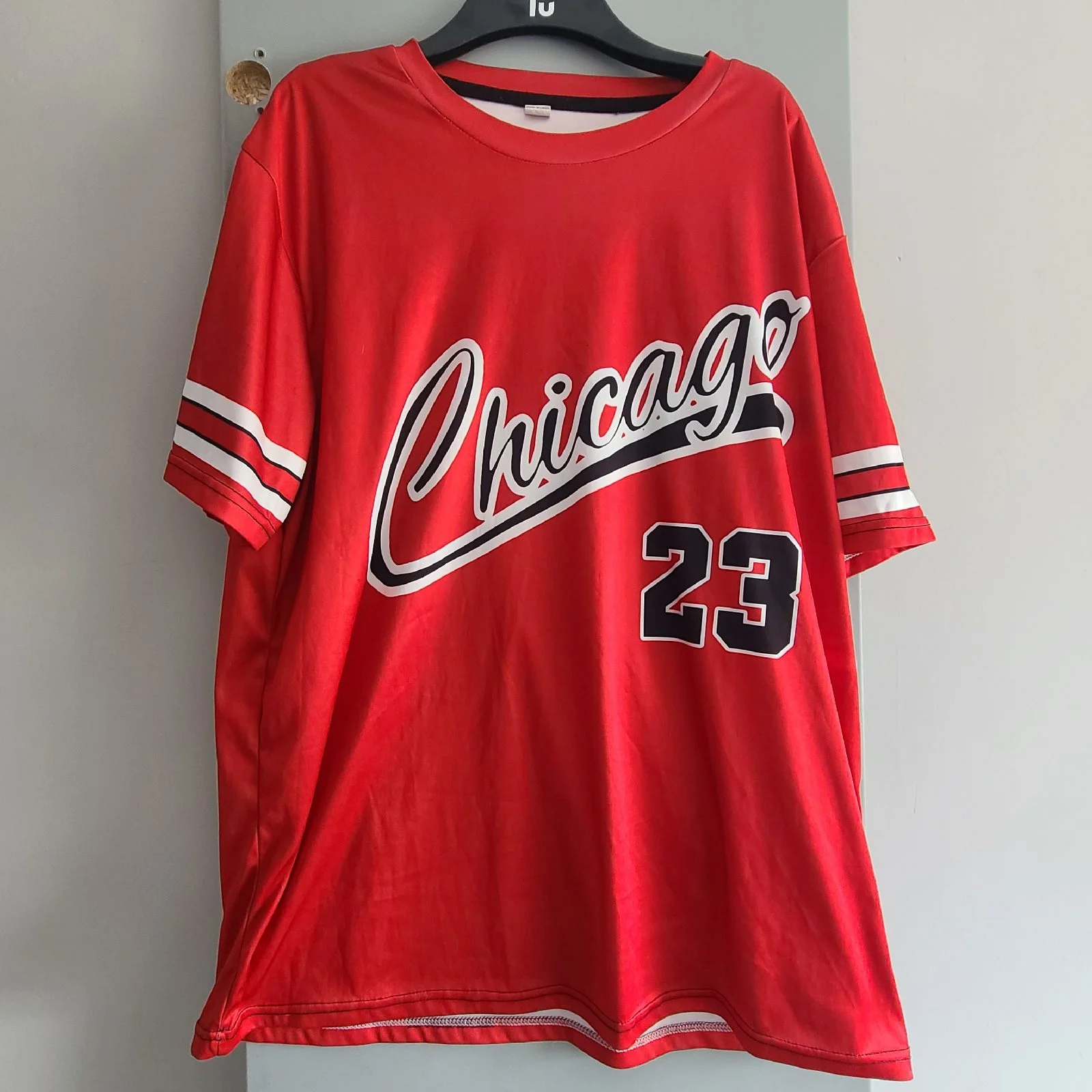 Y2k sporty short sleeved Jersey tshirt "Chicago 23" | Size XXL