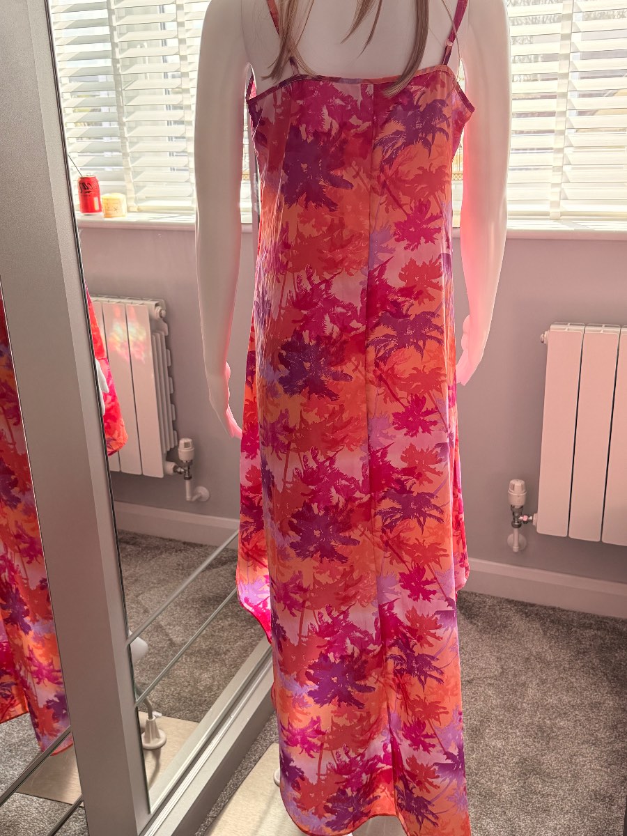 BNWOT SIZE M FLOATING DRAPED SUMMER DRESS