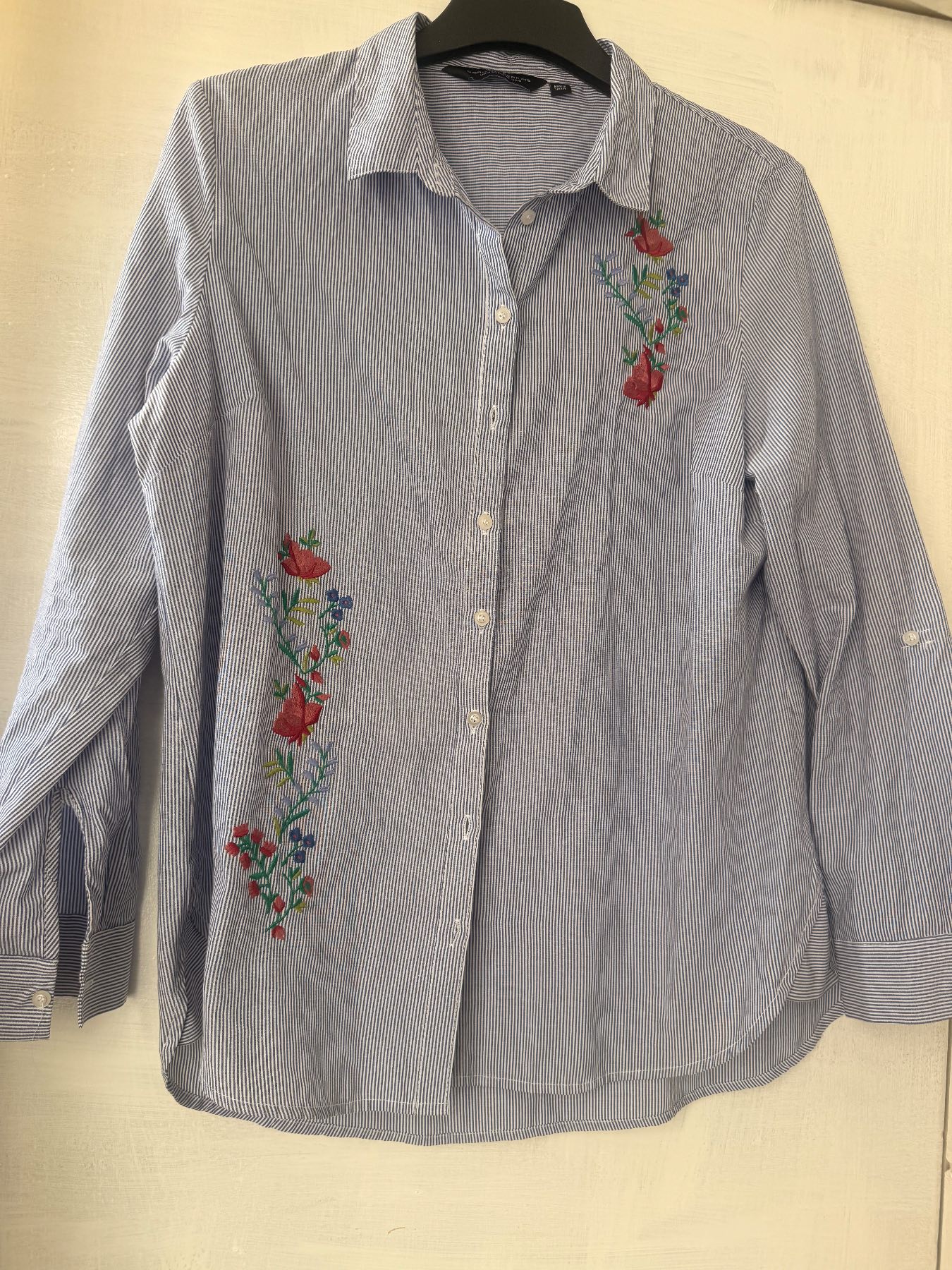 ladies embroided shirt