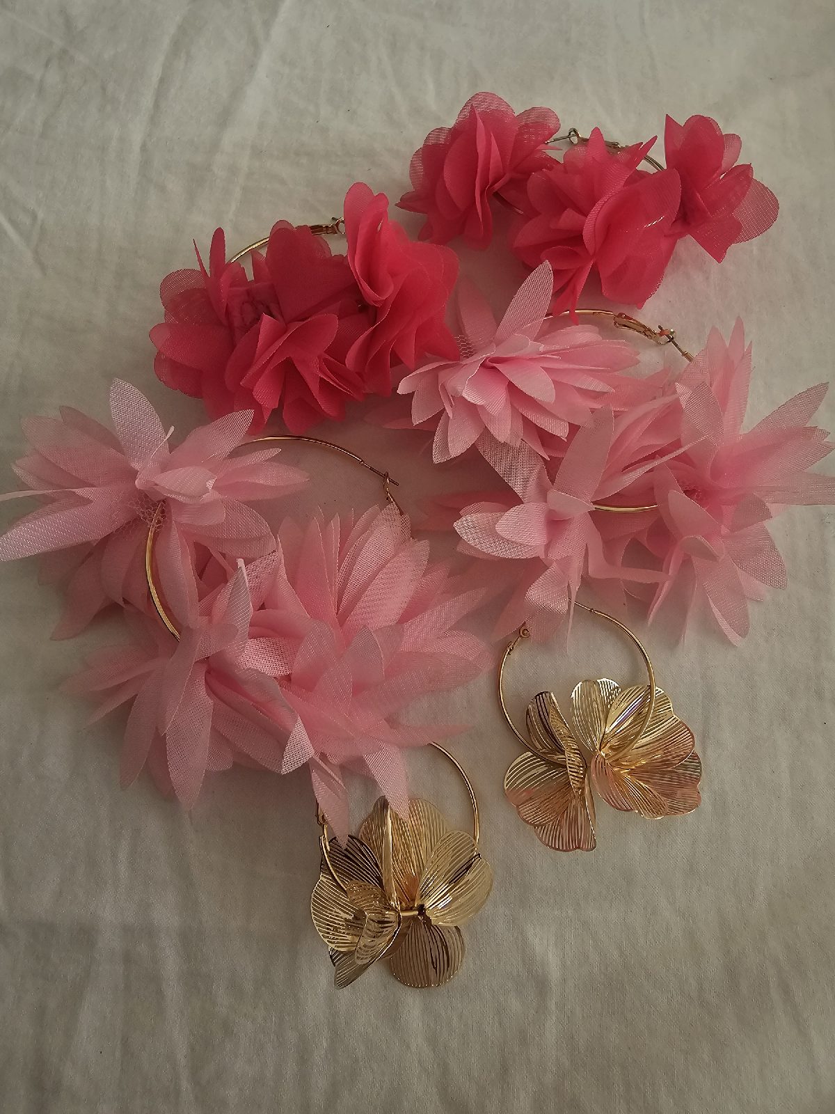 New -  Fabulous fun earrings. 3 pairs.