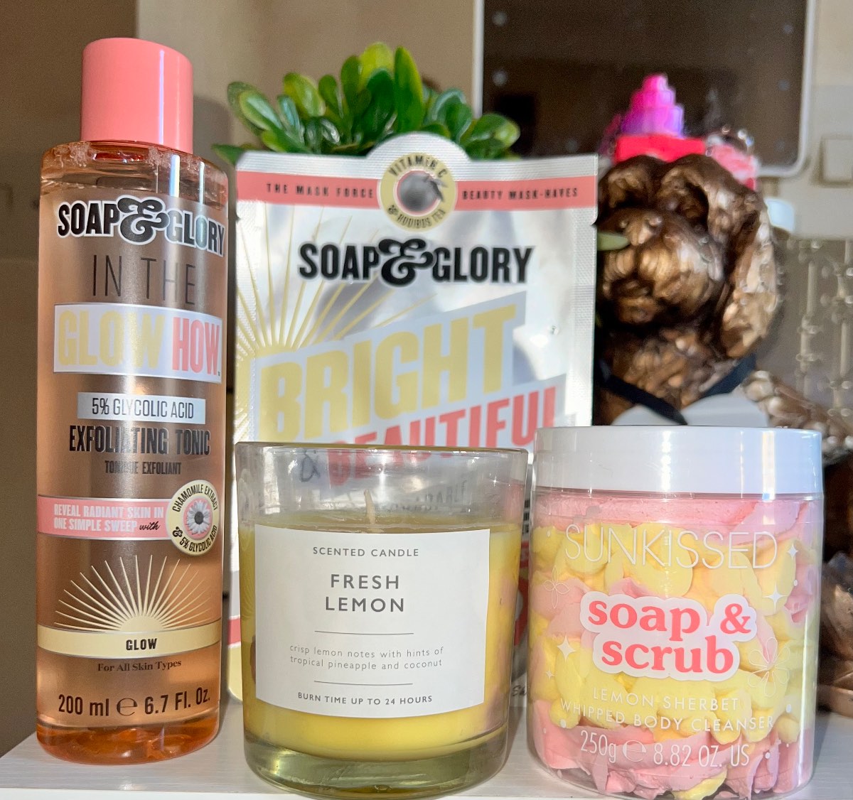 Soap and glory and sun-kissed pamper bundle
