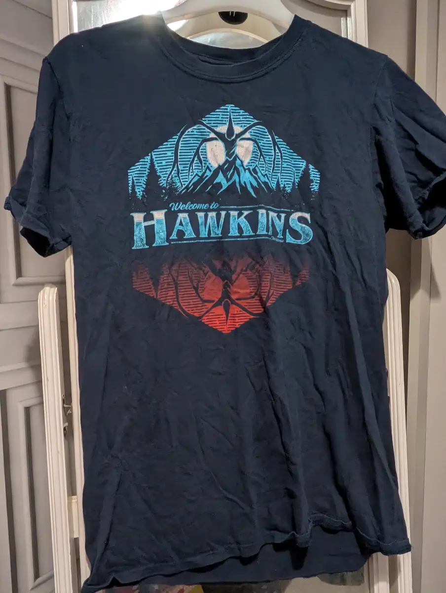 Stranger things mens t-shirt Hawkins