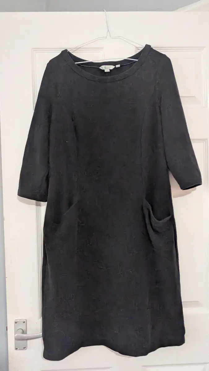 Boden black dress size 14