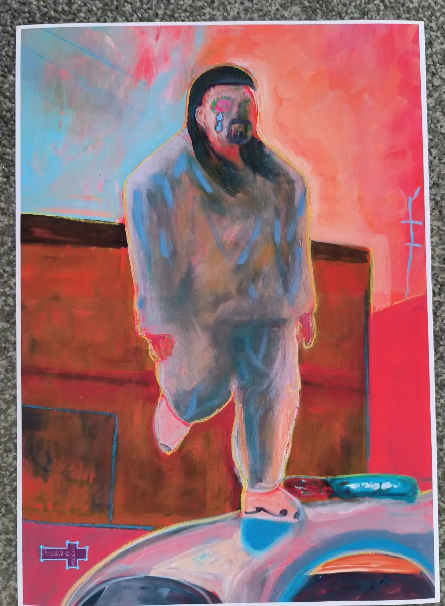 Oliver Tree art print