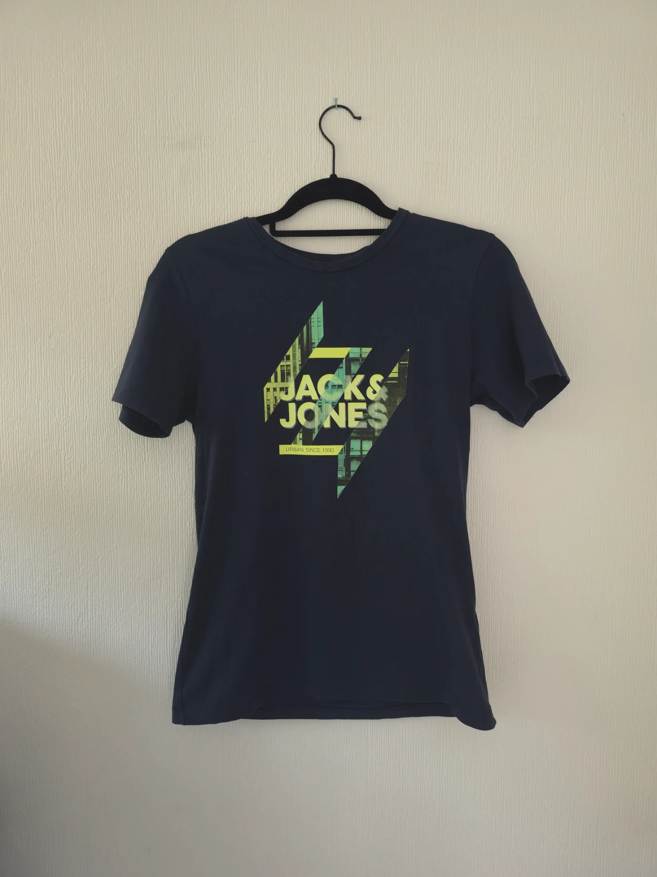 Jack Jones Navy graphic tshirt casual aged 14