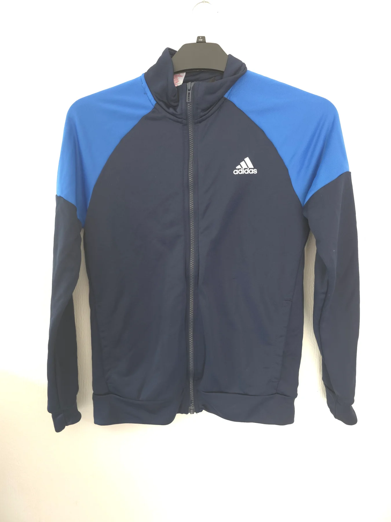 Adidas Zip up jacket Navy Aged 13-14 Designer Casual