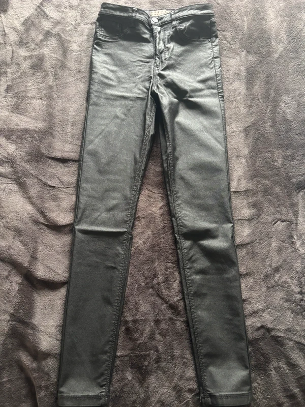 Primark, Black High Waisted Skinny Jeggings, size 10