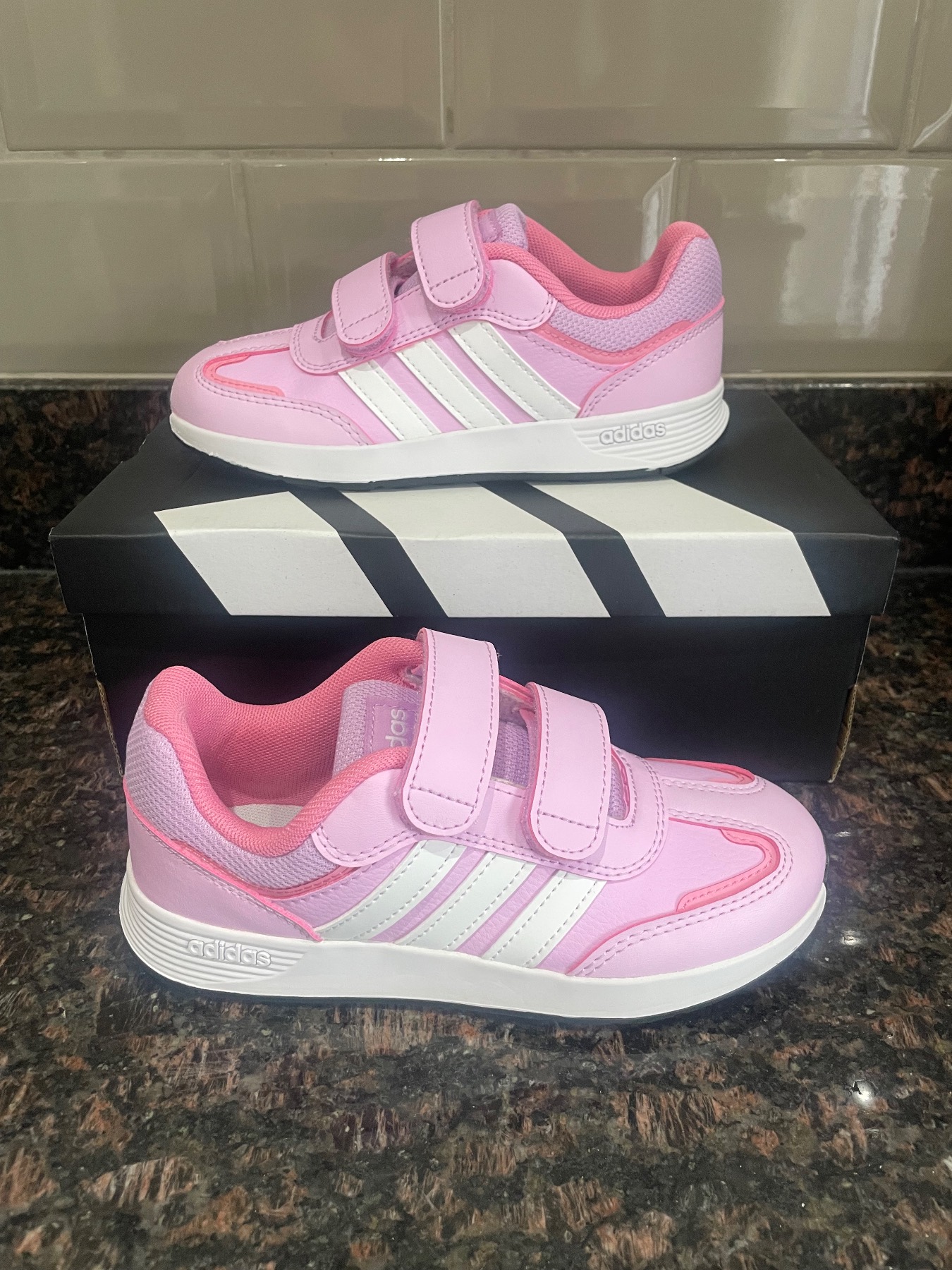 Kids Adidas Tensaur Trainers Size 12.5K