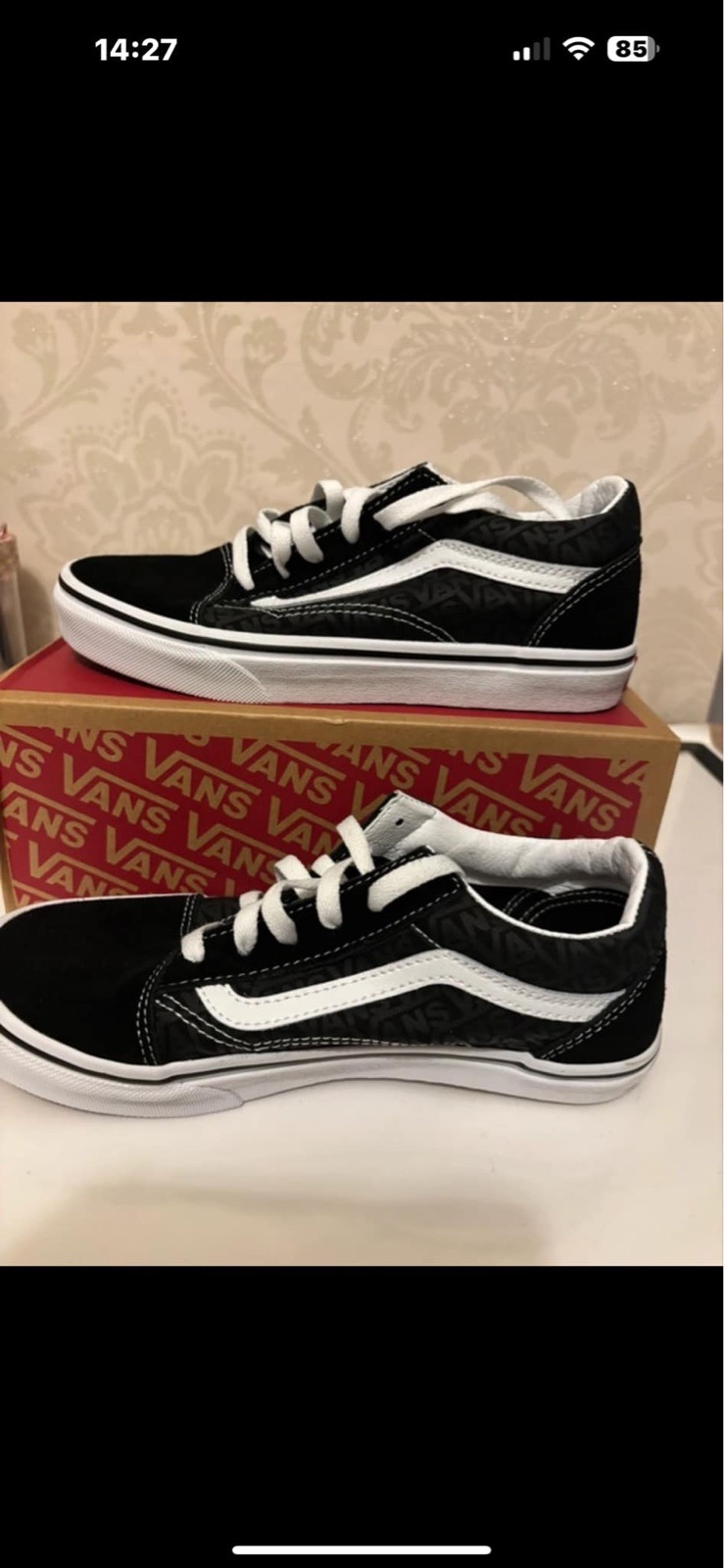 Vans black/true white