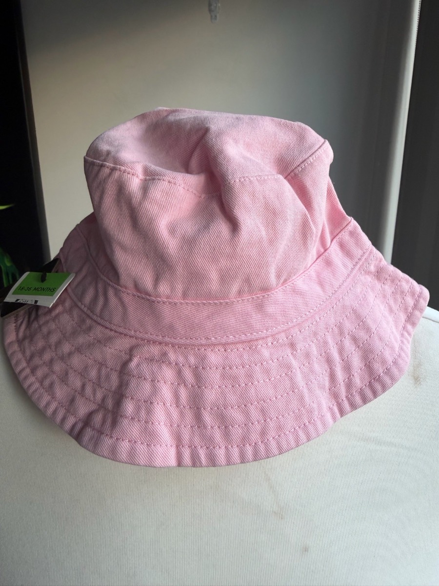 Marks & Spencer Kids Cotton Sun Hat in pink age 18-36 months