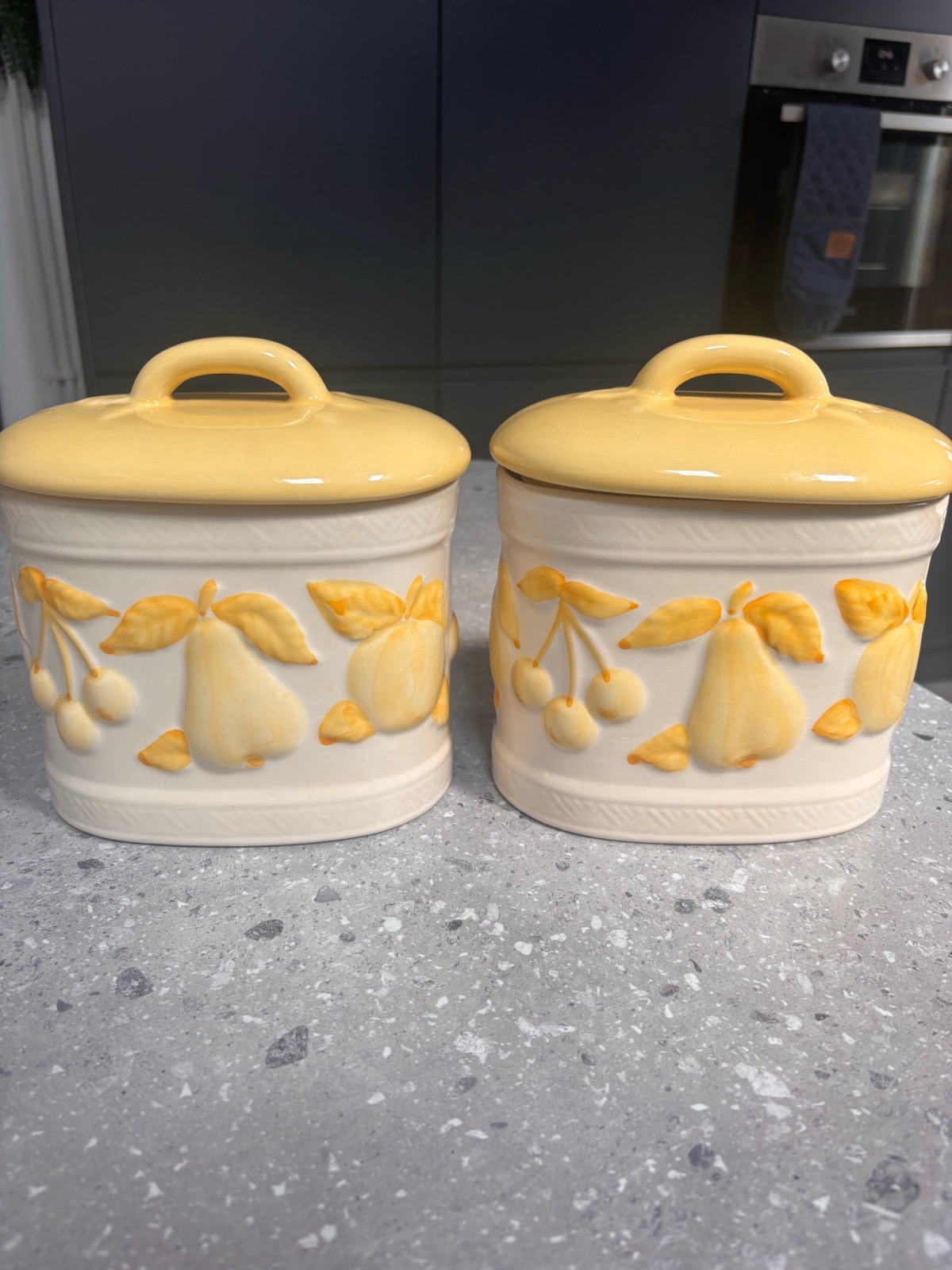 Vintage Empire Ware Kitchen Ceramic Storage Tea Coffee