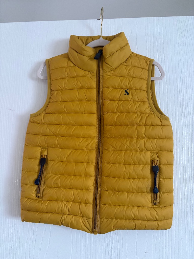 Joules mustard body warmer