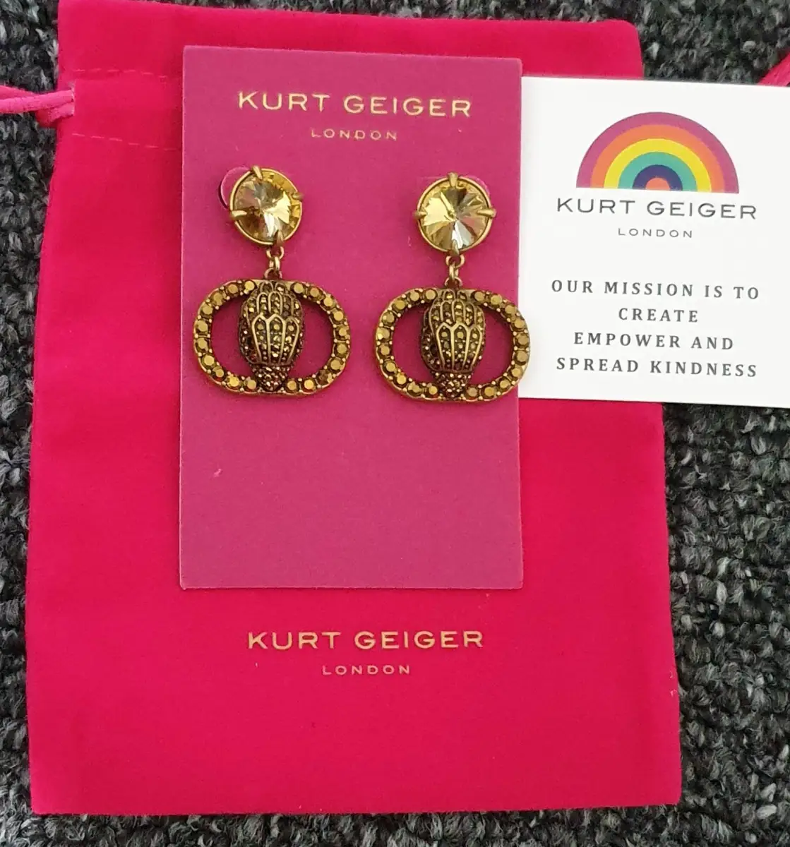 Kurt Geiger London Women's Earrings Gold