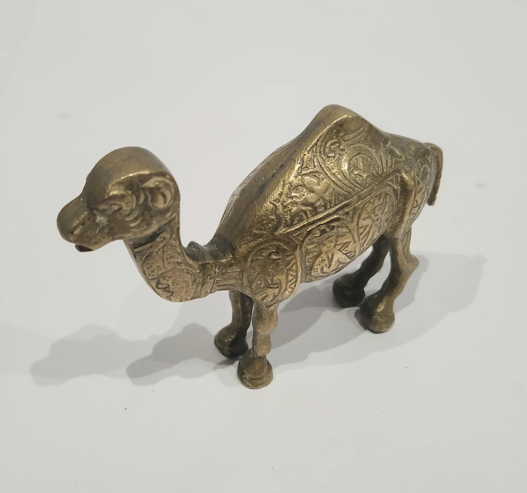 Solid Brass Tortoise / Turtle – Detailed Heavy Vintage OrnamentSolid Brass Camel – Engraved / Etched