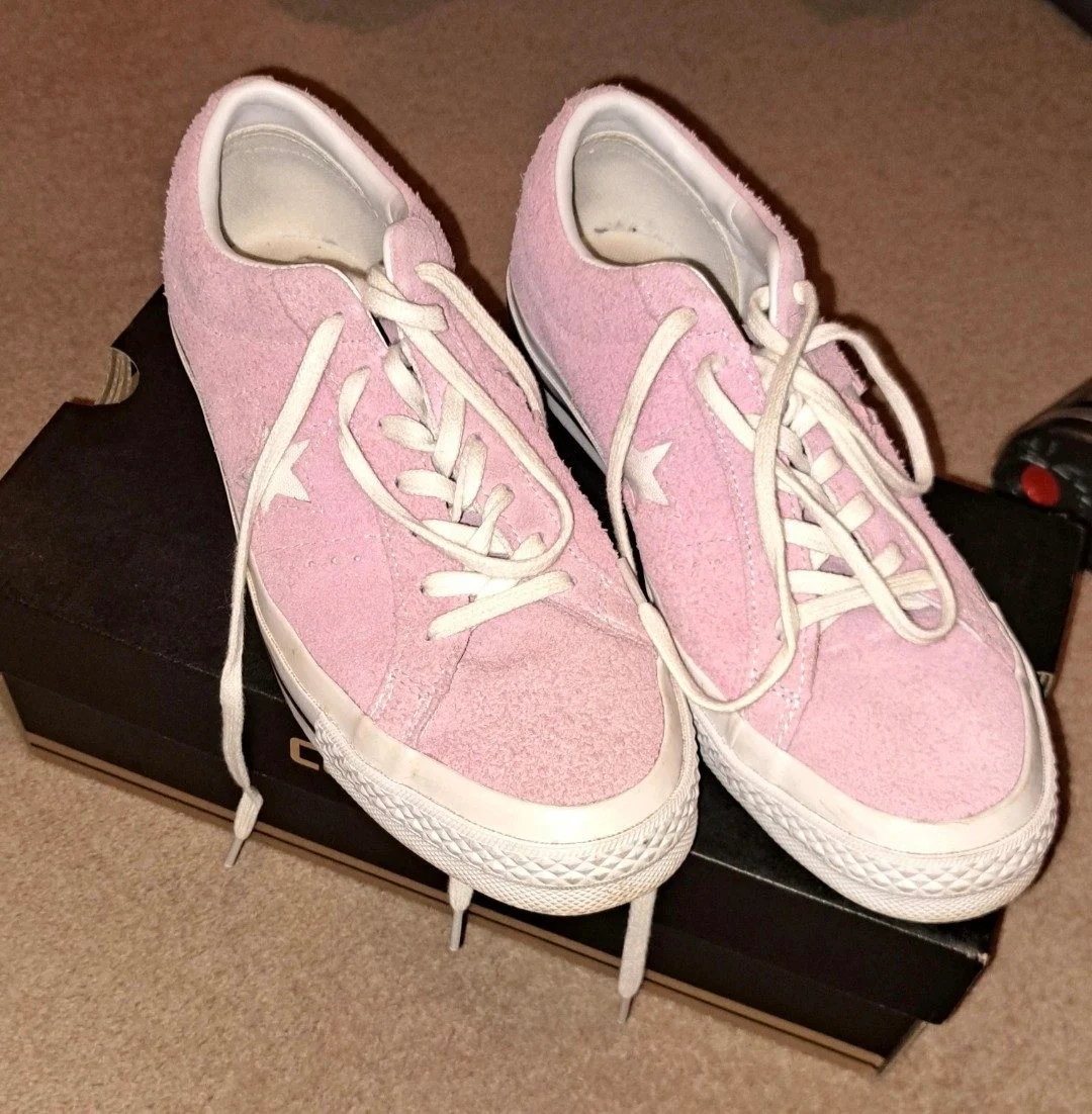 Women's Pink Converse One Star OX