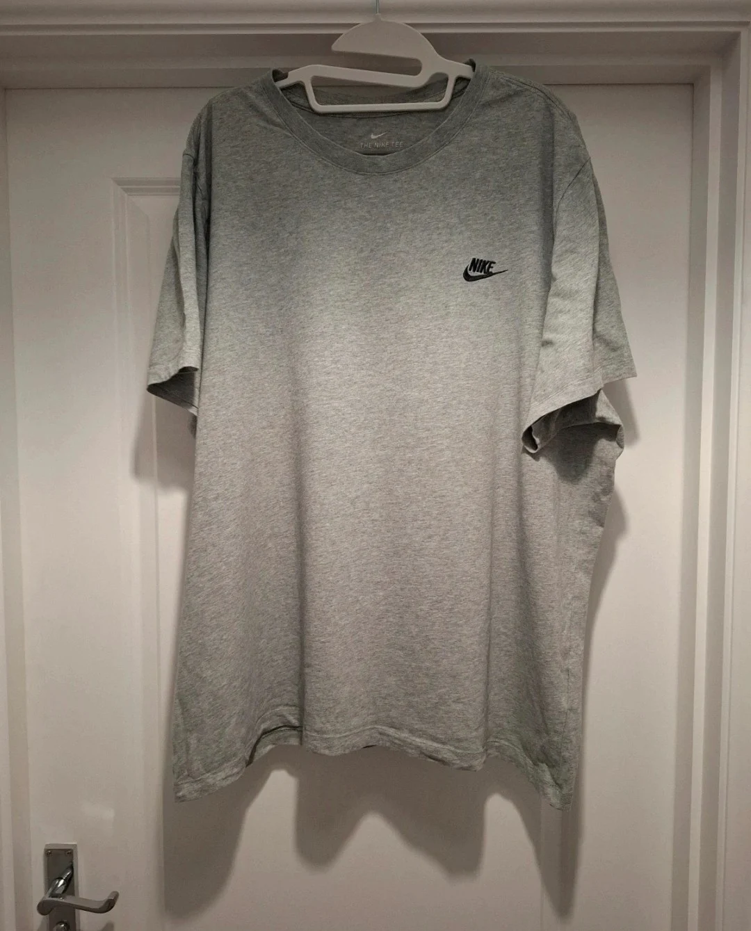 Men's Grey Plain NIKE Tee