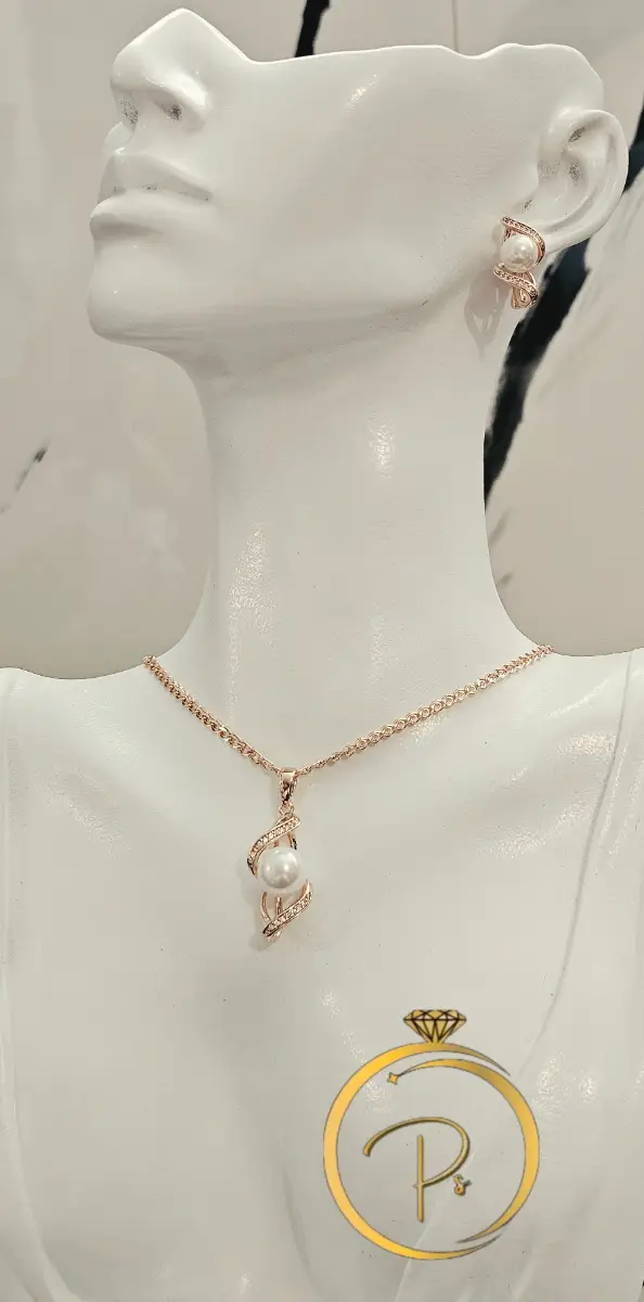 Unusual jewelry set,Hallmarked