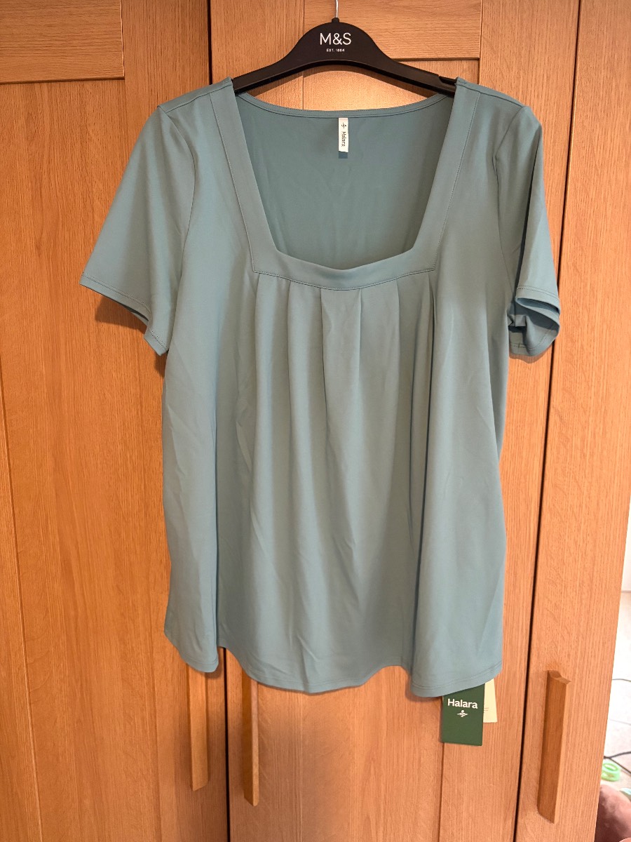 HalarA square neck baby blue Uk M 12-14