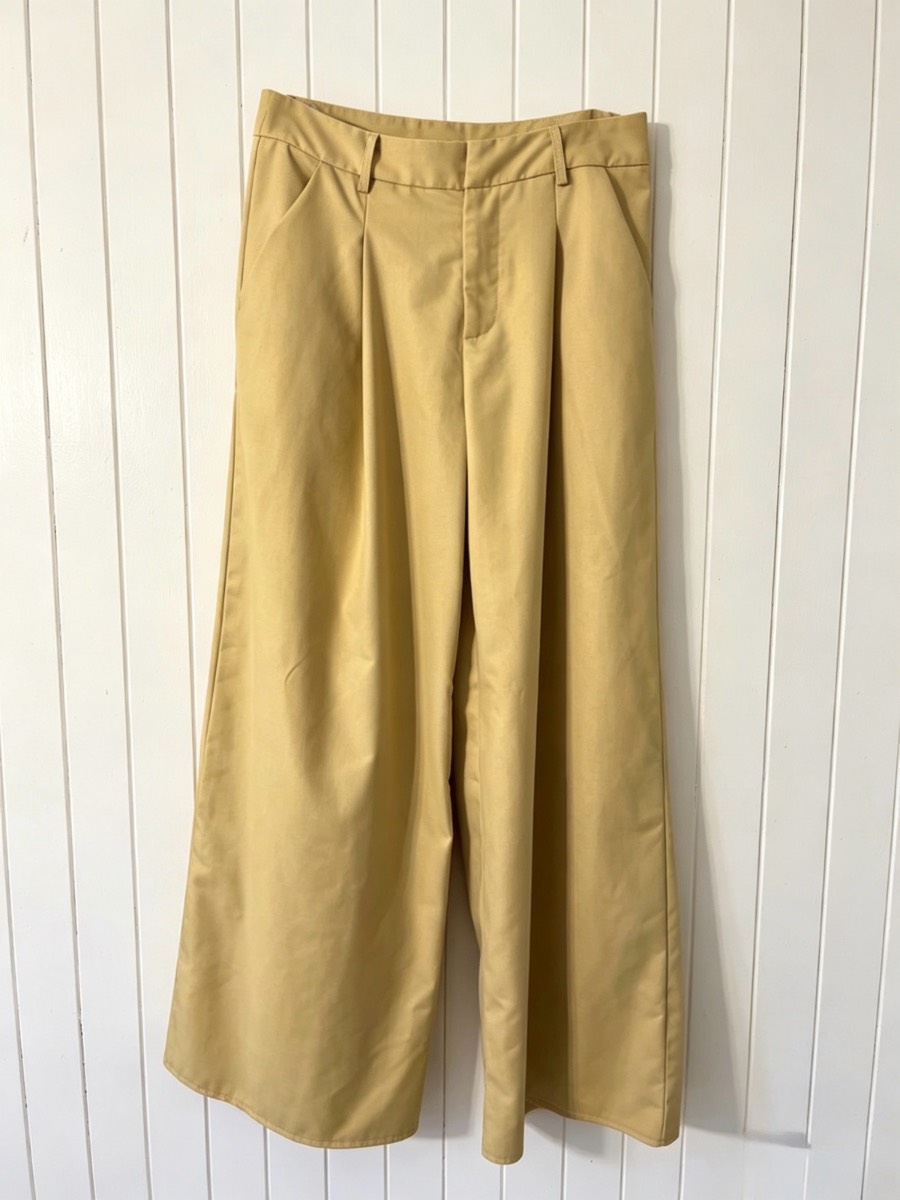PLT wide leg trousers