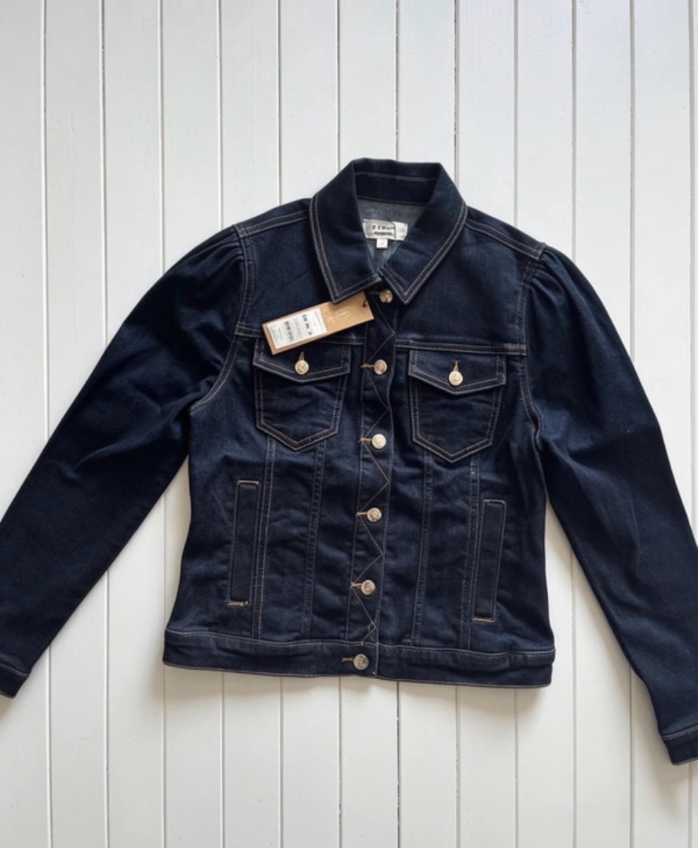 Denim jacket size 8