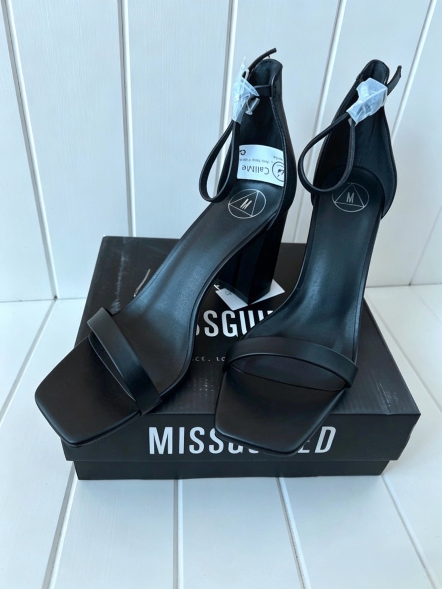 Women’s block heeled sandals size 7