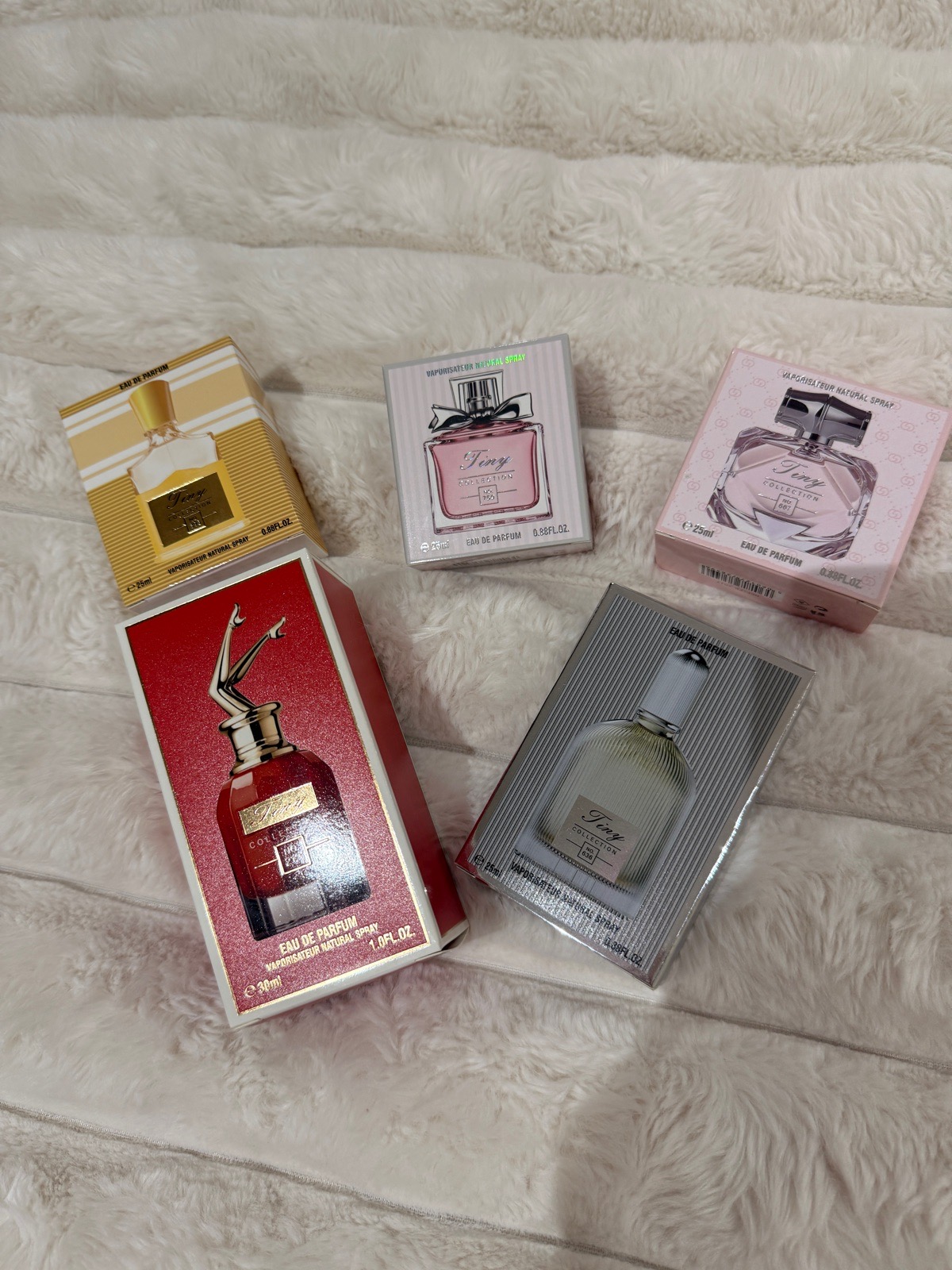 Mini brand Collection Perfume Bundle 5 Pieces